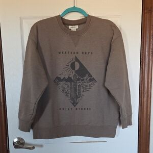 Ariat Brown Graphic Women's Crewneck Sweater